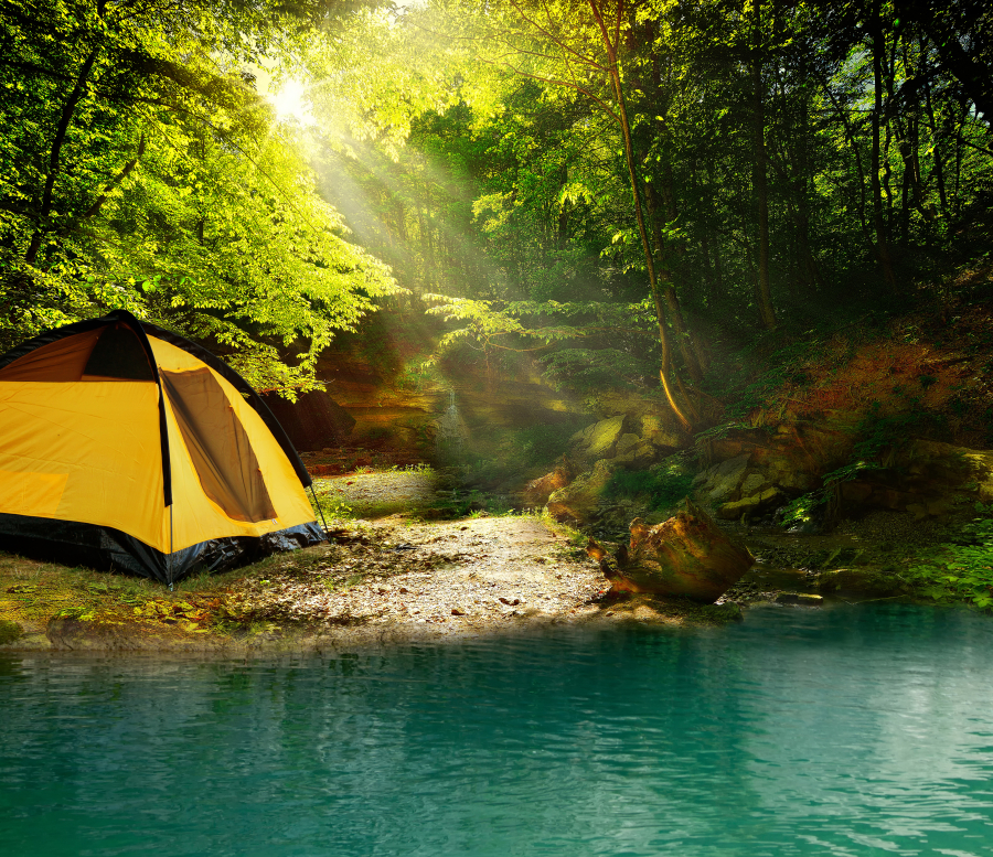 tente camping Ariège